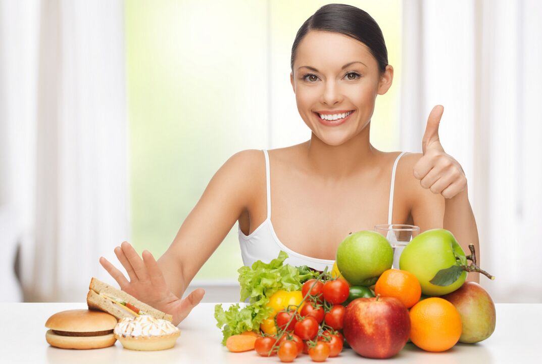 Proven healthy nutrition for women to treat and prevent cystitis