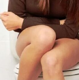 Characteristics of pain with cystitis
