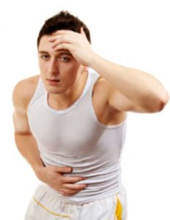 The occurrence of cystitis in men